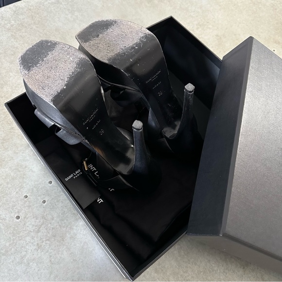 YVES SAINT LAURENT TRIBUTE PLATFORM HEELS 🔥 - Picture 7 of 10